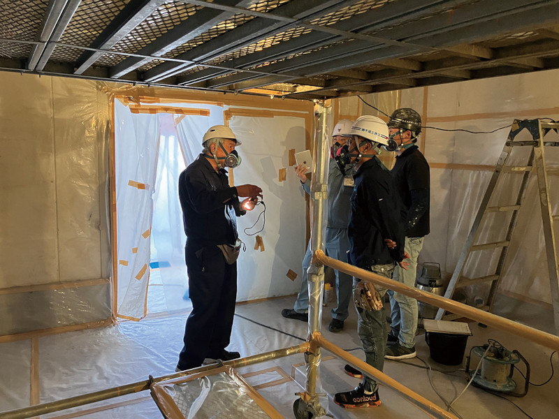 石綿対策工事技術支援