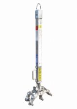 縦フランジ用ロック機構付き親綱支柱の詳細