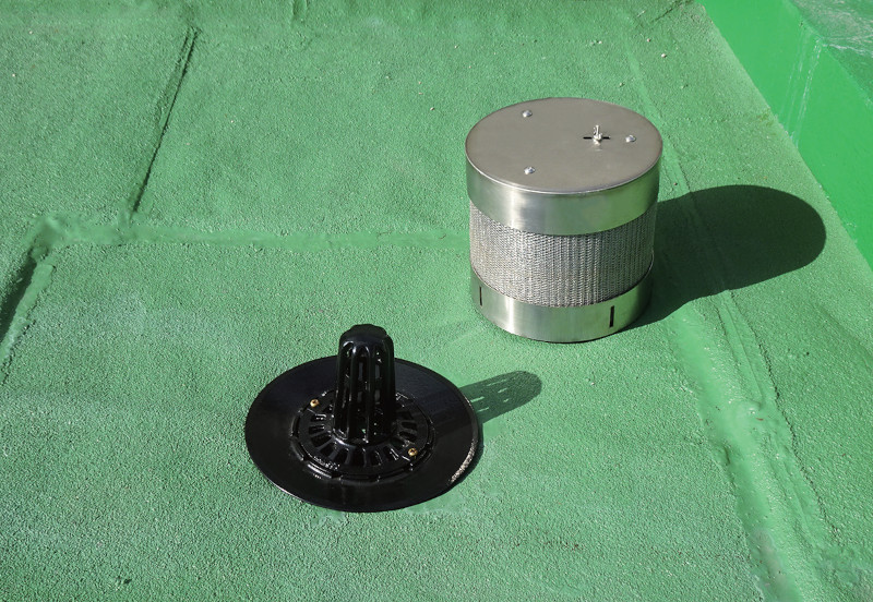 火山灰対策用ハイフィルターキャップ